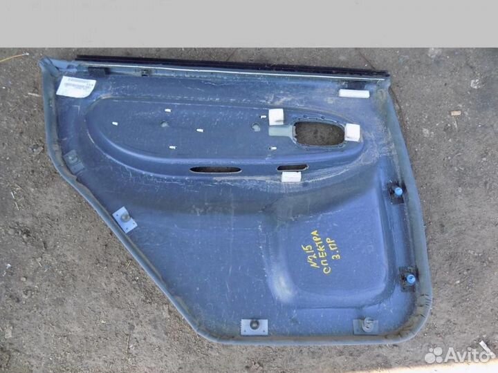 Обшивка двери задней правой Spectra 2001-2011