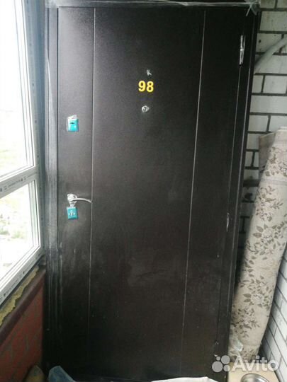 Дверь входная железная бу