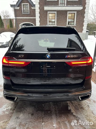 BMW X7 4.4 AT, 2020, 88 500 км