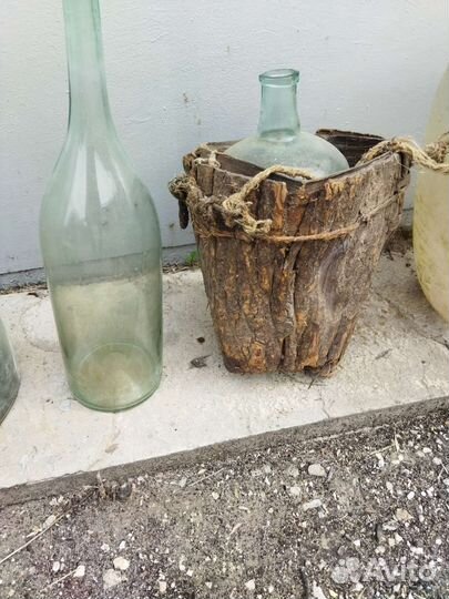 Старинные бутылки 5л 10л 35л 2.5л
