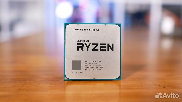 Процессор ryzen 5 1600x