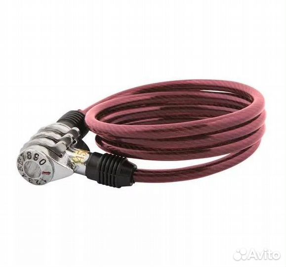 Замок - трос, кодовый размер 6Х100см. новый