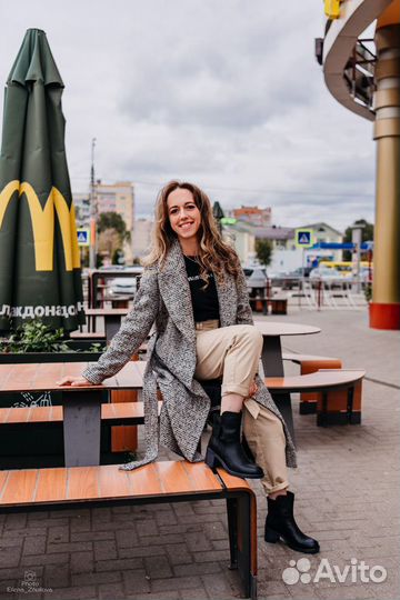 Пальто деми lime