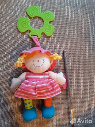 Кукла-подвеска на коляску