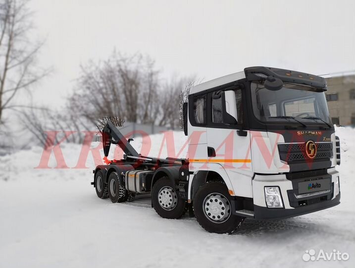 Мультилифт Shacman 8х4 с крюком Kromann XL26A
