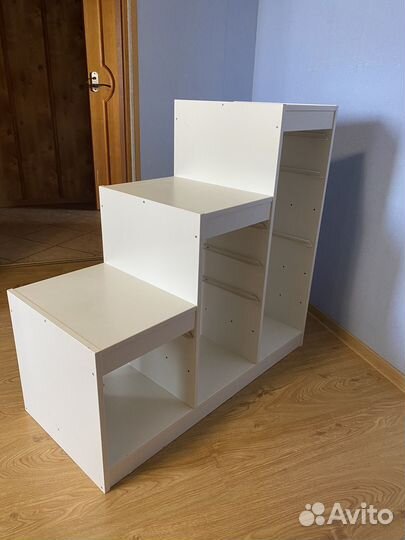 Стеллаж для хранения игрушек IKEA труфаст белый