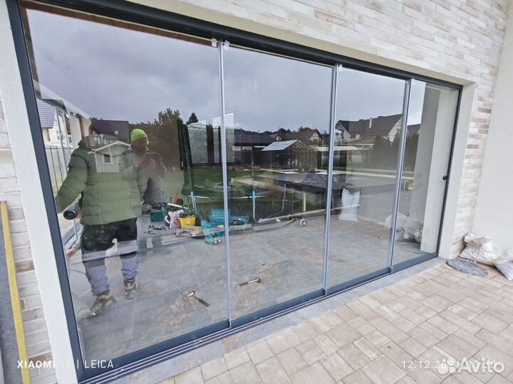 Стекла на веранду