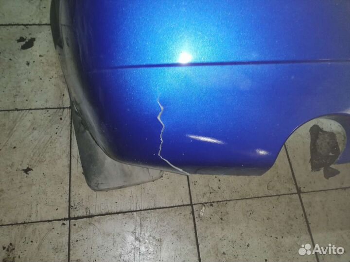 Задний бампер Рено Логан