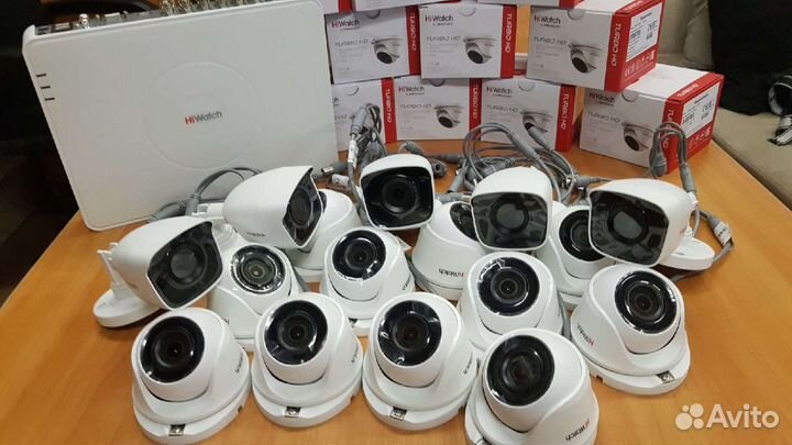 Видеонаблюдение, скуд, домофон. Установка под ключ