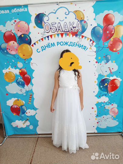 Платье для девочки на выпускной, на праздник на то