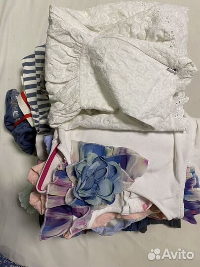 Вещи пакетом на девочку 92