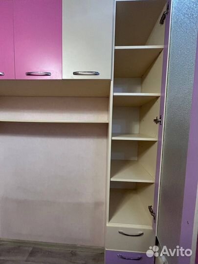 Детская для двоих детей со шкафом-купе