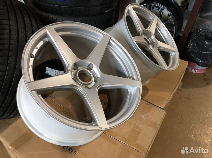 XXR 535 18“ 5x114.3 цвет серебро