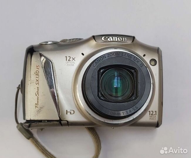 Компактный фотоаппарат Canon SX130 IS на запчасти