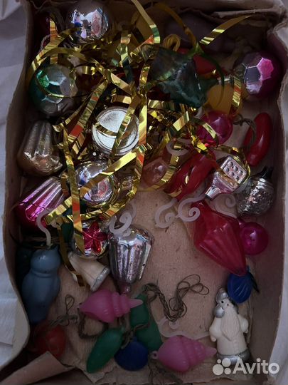 Елочные игрушки СССР