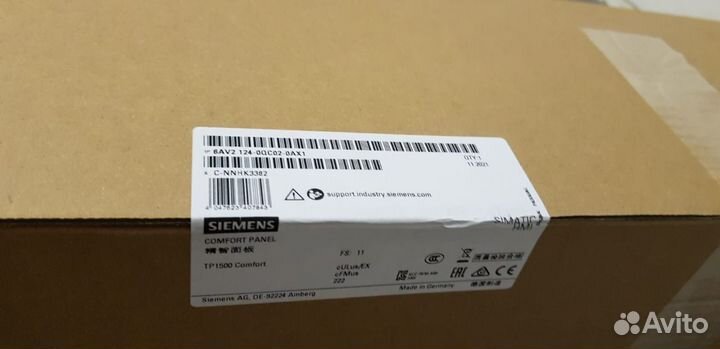 6AV2124-0QC02-0AX1 панель оператора simatic TP1500