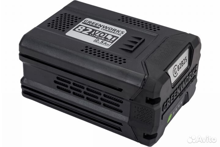 Аккумулятор greenworks 82.0V 2,5 Ач Li-ion GC82B25