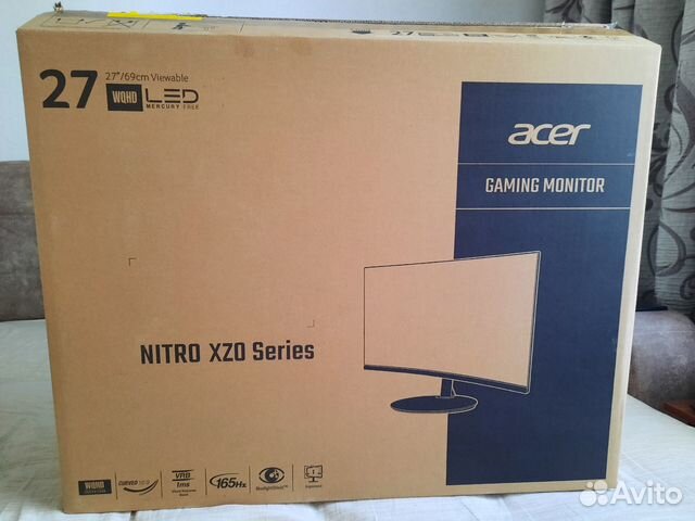 Монитор Acer Nitro 27 дюймов, 2560x1440, 165 герц купить в Воронеже ...