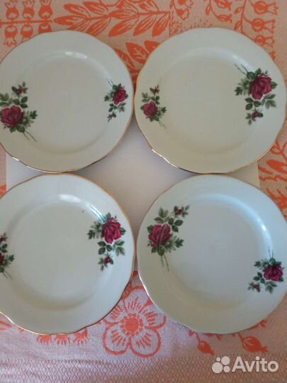 Тарелка десертная 4 шт