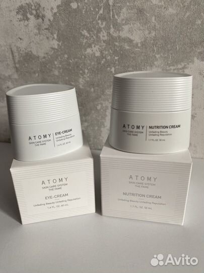 Корейский крем для лица и для глаз Atomy
