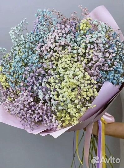 Букет из гипсофилы