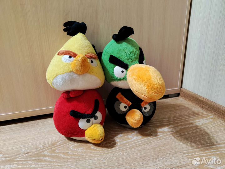 Angry Birds игрушки мягкие