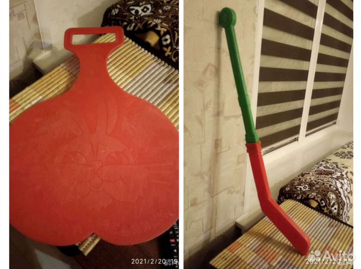 Ледянка и клюшка детская