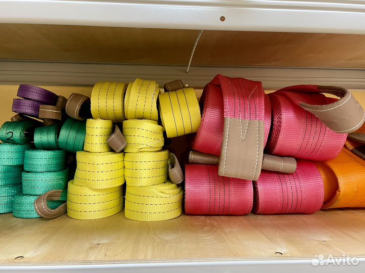 Стропы, чалки, стяжные ремни