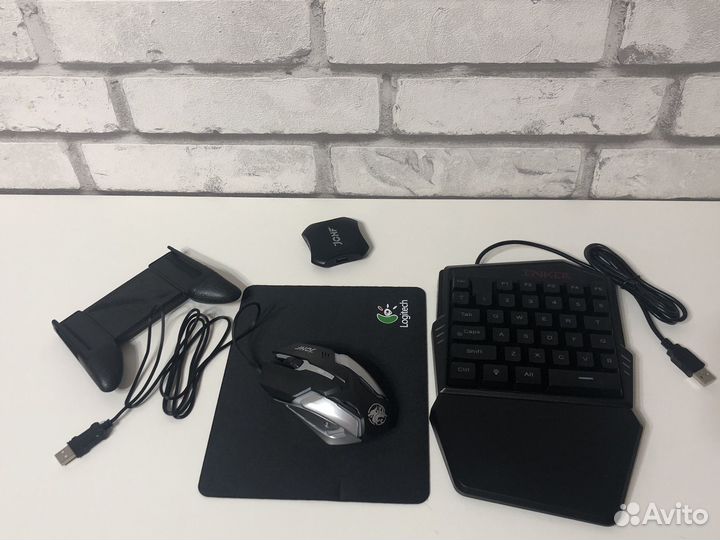 Клавиатура и мышь для телефона игровые