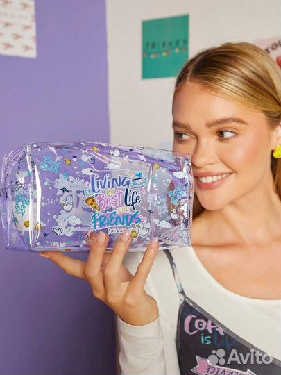 Косметичка friends X shein Purple