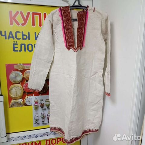 Старинное домотканое платье лот 1225 (сзр)