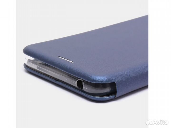 Книжка бархатная Redmi 10C Темно-Синий