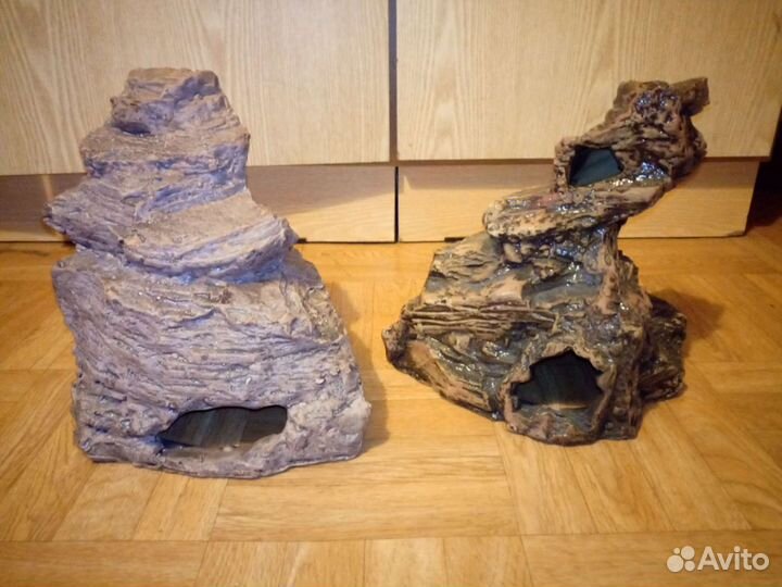 Грот для аквариума керамический