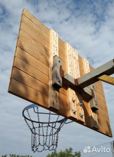 Баскетбольное кольцо с щитом