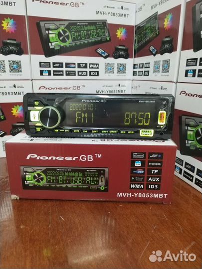 Магнитола Pioneer с Bluetooth