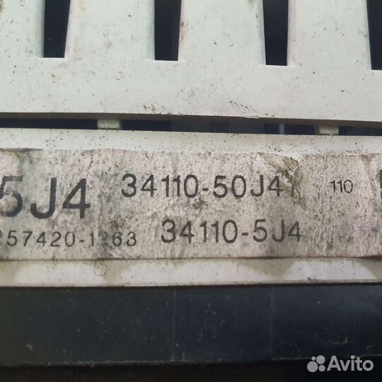 Сузуки Гранд Витара щиток приборов