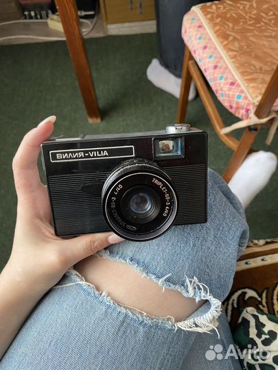 Плёночный фотоаппарат вилия-vilia