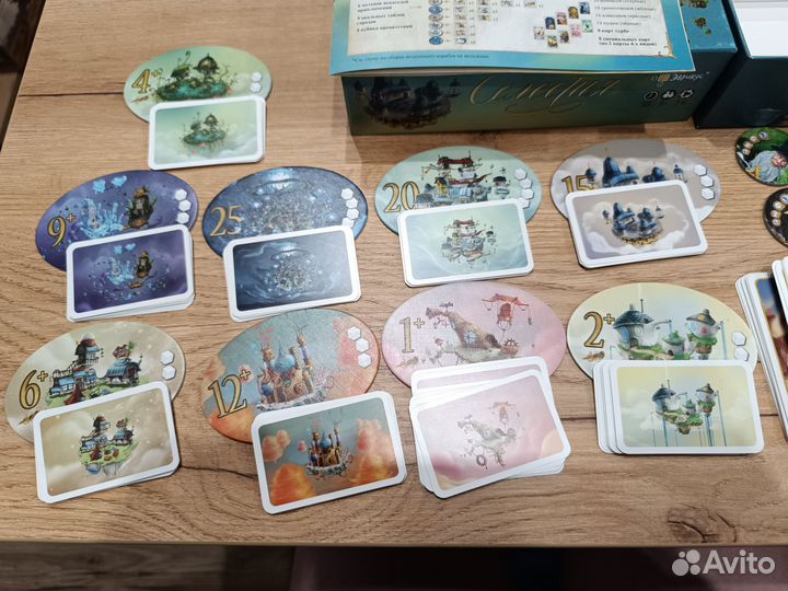 Настольная игра «Селестия» + 2 дополнения