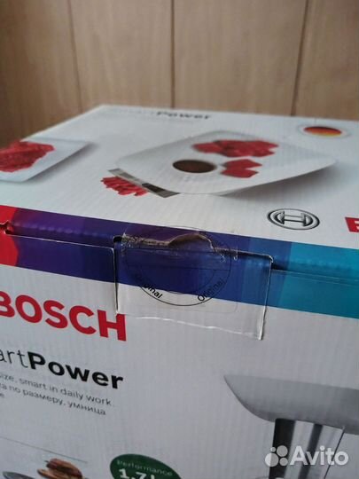 Мясорубка Bosch SMART Power MFW2500W, белый