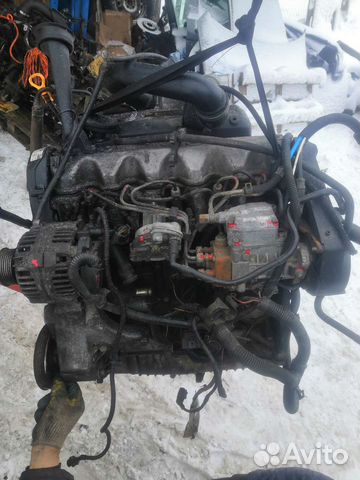 Мотор volkswagen t4 2.5 88л/с аjt