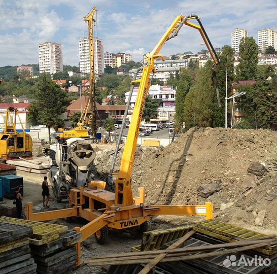 Самоходный бетононасос 25 80 куб м Оренбург