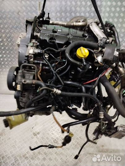 Двигатель F9Q758 Renault Laguna 2 1.9 Дизель