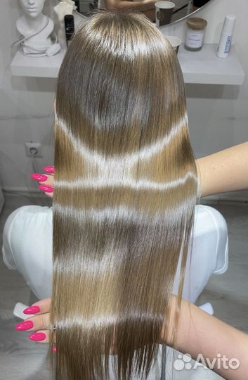 Кератиновое выпрямление