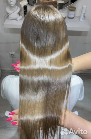 Кератиновое выпрямление