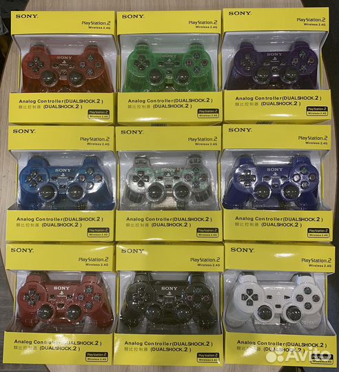 Джойстик беспроводной для Playstation 2 Wireless P