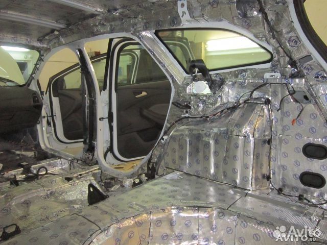 Шумоизоляция авто качественными материалами STP