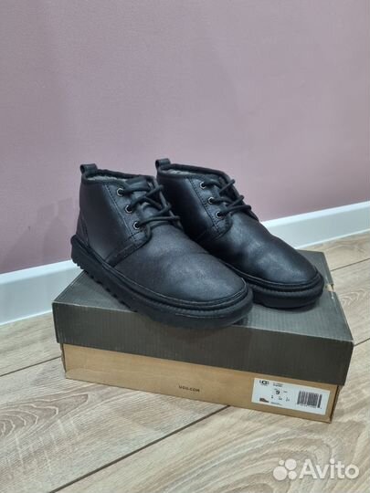 Ботинки ugg мужские Ugg Neumel Leather Black