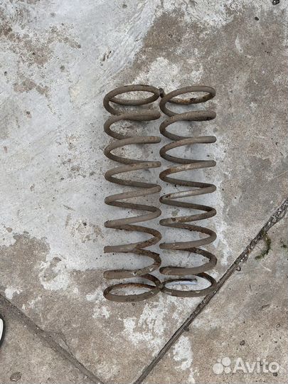 Задние пружины ваз 2107
