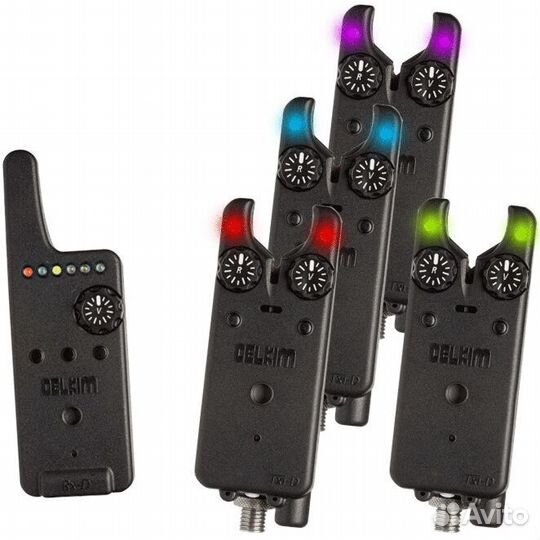 Комплект сигнализаторов поклёвки Delkim Txi-D 4+1