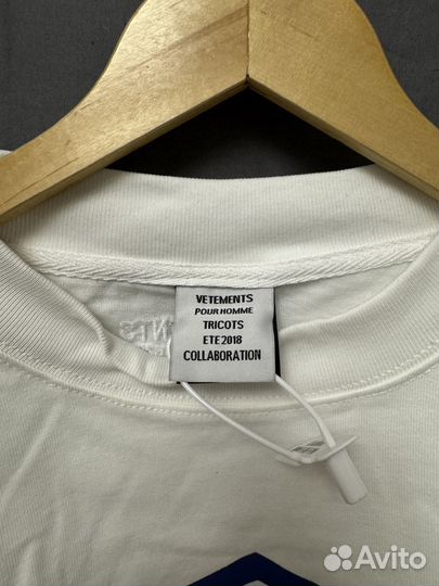 Vetements x umbro лонсглив